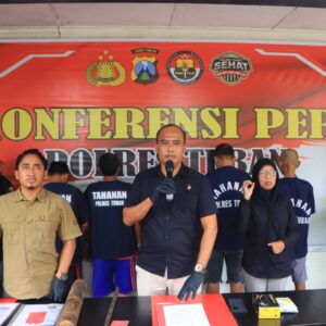Polres Tuban Amankan Oknum Scurity PT. Pertamina Diduga Curi Pipa di Tempat Kerjanya
