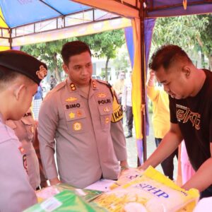 Kapolres Kediri Akan Tindak Tegas Oknum Penimbun Bahan Pangan
