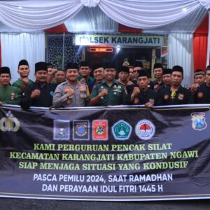 Pelihara Harmonisasi, Polres Ngawi Buka Puasa Bersama Perguruan Pencak Silat