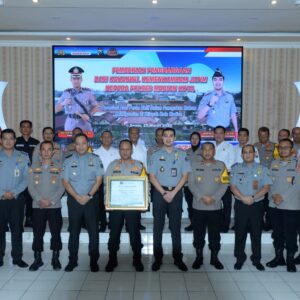 Polres Madiun Kota Raih Penghargaan dari Kemenkumham