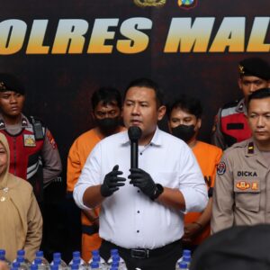 Polres Malang Ungkap Kasus Produksi Miras Ilegal, Dua Pelaku Diamankan