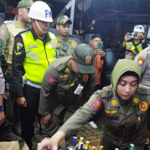 Operasi Pekat Semeru 2024 Polresta Malang Kota Amankan Ratusan Botol Miras