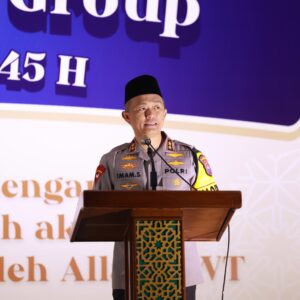 Bukber Karyawan PT. Tempo Scan Group Kapolda Jatim Himbau Tingkatkan Kewaspadaan Saat Mudik Lebaran