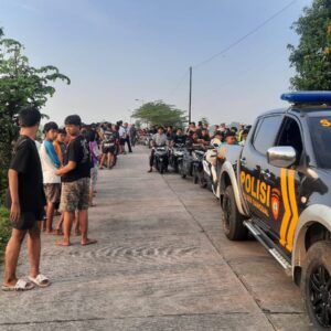 Operasi Ketupat Semeru 2024 Polres Mojokerto Berhasil Amankan 82 Motor Diduga Balap Liar