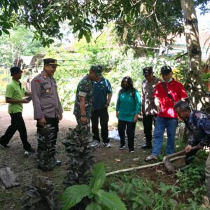 Dukung Gerakan Cegah DBD Polres Tulungagung Sosialisasi Keliling Kampung