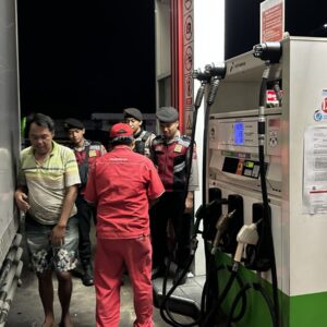 Jelang Idul Fitri Polres Probolinggo Kota Cek Sejumlah SPBU