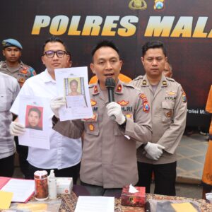 Polres Malang Amankan 4 Tersangka Perampokan di Kalipare, Dua DPO Dikejar