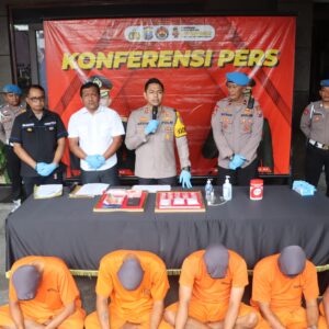 Polres Tulungagung Berhasil Mengungkap 251,17 gram Narkotika Jenis Sabu