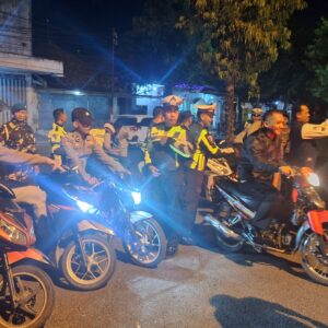 Razia Balap Liar, Polisi Amankan Puluhan R2 di Dua Lokasi di Pamekasan
