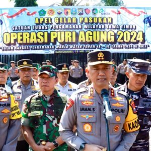 Polda Jatim Libatkan Ratusan Personel Gabungan Kawal WWF ke – 10 di Bali