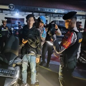 Respon Keluhan Warga di Jum’at Curhat, Polres Kediri Kota Amankan Puluhan Motor Diduga Balap Liar