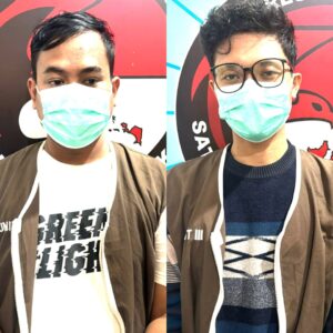 *Polrestabes Surabaya Amankan 2 Orang Diduga Pengedar Narkoba Puluhan Paket Sabu Disita*