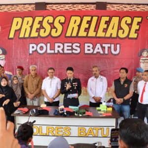 Polisi Amankan 5 Terduga Pelaku Pengeroyokan Terhadap Anak di Kota Batu