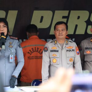 *Polres Tanjungperak Tetapkan 18 Orang Tersangka Pengrusakan Usai Final Liga 1 di Bangkalan*