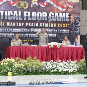 *Polda Jatim Gelar TFG Pengamanan Pilkada 2024*