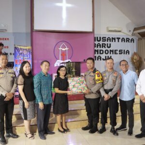 *Polres Jombang Kembali Gelar Minggu Kasih dengan Jemaat GBIS Mojoagung Jombang*