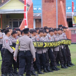 *Operasi Mantap Praja Semeru 2024 Polres Blitar Optimalkan KRYD hingga Latihan Dalmas*