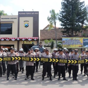 *Polres Kediri Kota Tingkatkan Kemampuan Dalmas Untuk Pengamanan Pilkada 2024*