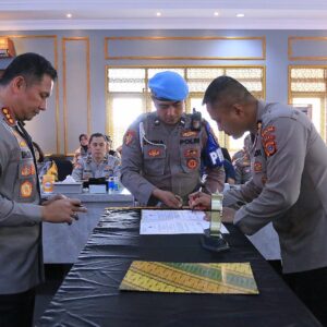 *Kunjungi Polresta Malang Kota, Polda Aceh dan Polda Papua Pelajari Strategi ZI Hingga Aplikasi QR Layanan Polisi*