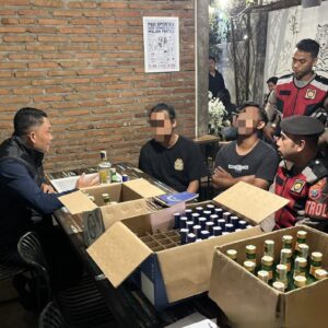 *Gelar KRYD Polisi Berhasil Ungkap Penjualan Miras Tanpa Ijin Edar di Kota Malang*