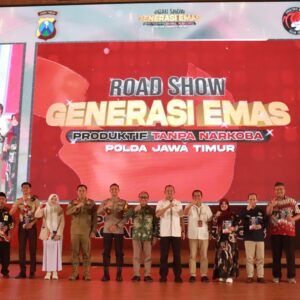 *Polda Jatim Gelar Road Show Gerakan Anti Narkoba di Jember*