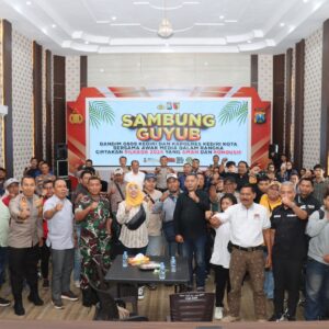 *Cooling System, Kapolres Kediri Kota dan Dandim 0809 Gelar Sambung Guyub Bersama Awak Media*