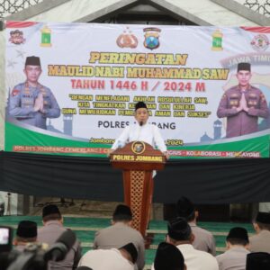 *Polres Jombang Gelar Peringatan Maulid Nabi Muhammad SAW*