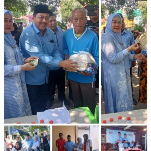 Relawan Warsa mengunjungi 3 tempat Pasar Murah Warsa 3 Desa di Kecamatan Kesamben Kabupaten Jombang.