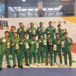 *Anggota Polres Gresik Atlet Cabor Hockey Indoor Jatim Raih Perunggu PON XXI*