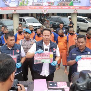 *Polres Jombang Tangkap 30 Orang Selama Operasi Tumpas Semeru 2024*