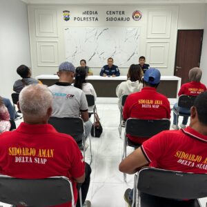 *Tahapan Kampanye Pilkada, Polresta Sidoarjo Gandeng Netizen Cegah Hoaks*