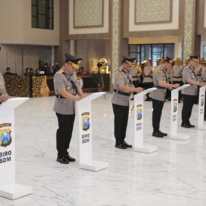 *Pimpin Sertijab PJU, Kapolda Jatim Resmikan Direktorat Reserse Siber*