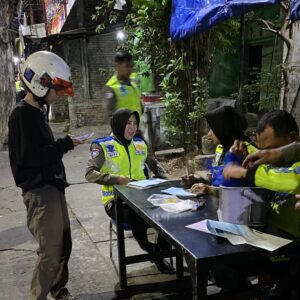 *Operasi Cipkon, Polisi Amankan 47 Motor Diduga Balapan Liar di Surabaya*
