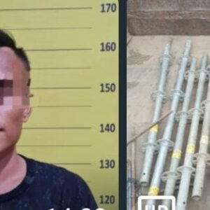 *Polres Probolinggo Berhasil Amankan Tersangka Pencurian Besi Proyek Tol Probowangi*