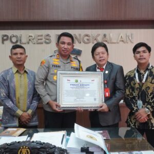 *Lemkapi Beri Apresiasi Presisi Award Kepada Polres Bangkalan*