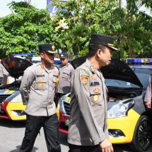 *Polda Jatim Cek Ranmor Dinas Polres Madiun Kota, Pastikan Kesiapan Pengamanan Pilkada 2024*