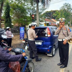 *Operasi Zebra di Trenggalek Efektif Turunkan Angka Kecelakaan hingga 70 persen*