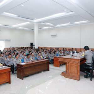 *Apel Konsolldasi Bhabinkamtibmas Polres Jombang dalam rangka Percepatan ketahanan Pangan*