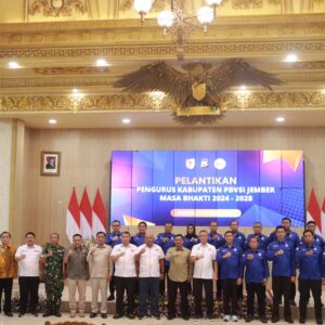 *Kapolda Jatim Lantik Pengurus PBVSI Kabupaten Jember Masa Bhakti 2024-2028*