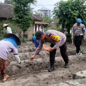 *Dukung Asta Cita Polres Ponorogo Gelorakan Swasembada Pangan*