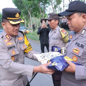 *Polres Nganjuk Dorong Ketahanan Pangan Melalui Penanaman Jagung dan Budidaya Ikan di Lahan 12,2 Hektare*