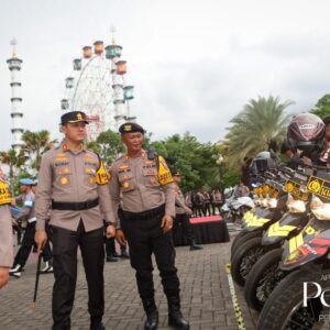 *Polres Lamongan Siapkan 84 Kendaraan Operasional untuk Pengamanan TPS Pilkada 2024*