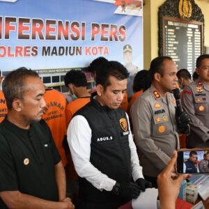*Polres Madiun Kota Berhasil Ungkap Kasus Judol dan TPPO, Wujudkan Astacita Presiden RI*