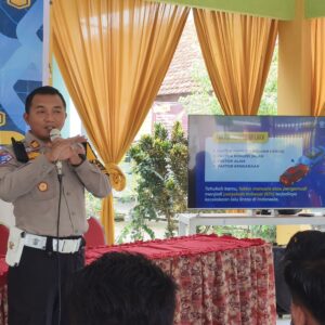 *Jelang Nataru Polres Bondowoso Gencarkan Sosialisasi Tertib Berlalu Lintas*