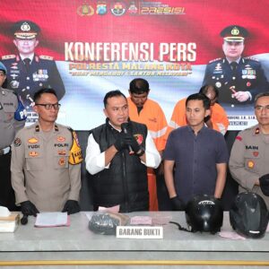 *Gerak Cepat Polresta Malang Kota Berhasil Tangkap 2 Jambret dengan Kekerasan yang Viral di Medsos*