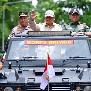 *Presiden Prabowo Disambut Meriah di Pembukaan Apel Kasatwil Polri 2024*
