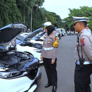 *Polresta Malang Kota Pastikan Kesiapan Kendaraan Pengamanan Nataru, Fokus Antisipasi Kebencanaan*