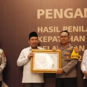 *Polres Pamekasan Kembali Raih Penghargaan dari Ombudsman RI*
