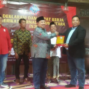 Deklarasi Dan Rapat Kerja Serikat Jurnalis Nusantara Mengutamakan Sinergitas Dan Profesionalis