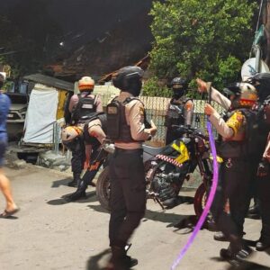 *Patroli Perintis Presisi Polres Pelabuhan Tanjungperak Berhasil Bubarkan Gengster*